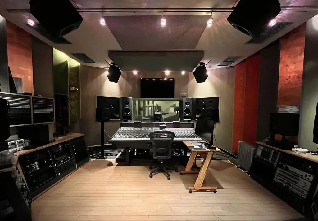 Look into the studio